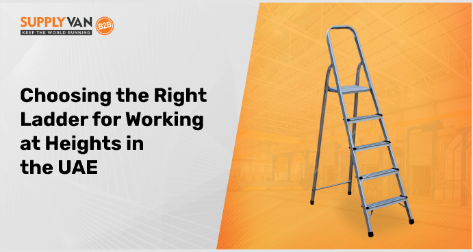 Choosing the Right Ladder for Working at Heights in the UAE
