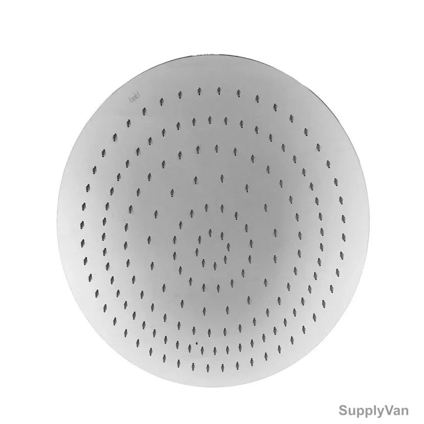 Bold Blue Rain Round Shower Head, TECSHD1711703, Brass, 2MM Thk, 400MM Dia, Silver