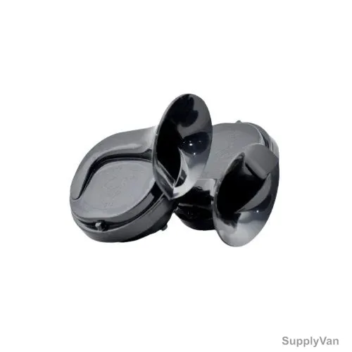 Car Electric Horn, YD-601, 12V, 110dB, Silver