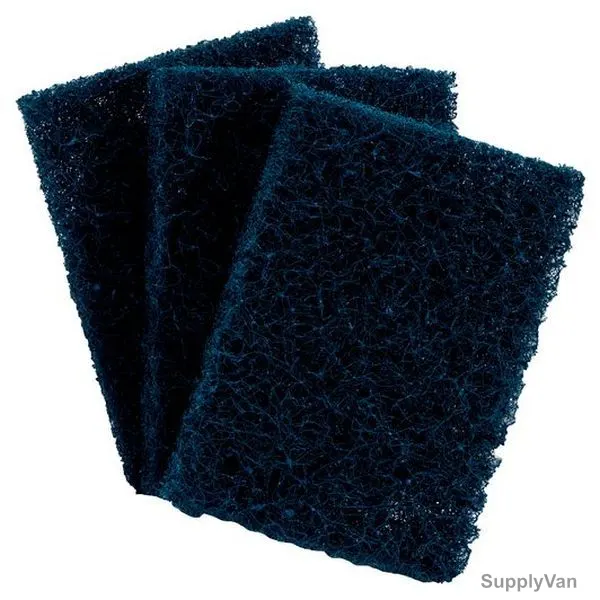 3M Scotch-Brite Heavy Duty Scour Pad, 88, 3.5 Inch Width x 5 Inch Length, Dark Blue, 10 Pcs/Box — image 1
