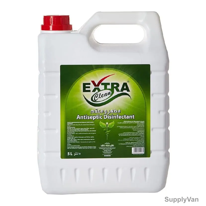 Falcon Extra Clean 2.4% Antiseptic Disinfectant, THPDI002, 5 Ltrs, 4 Pcs/Pack