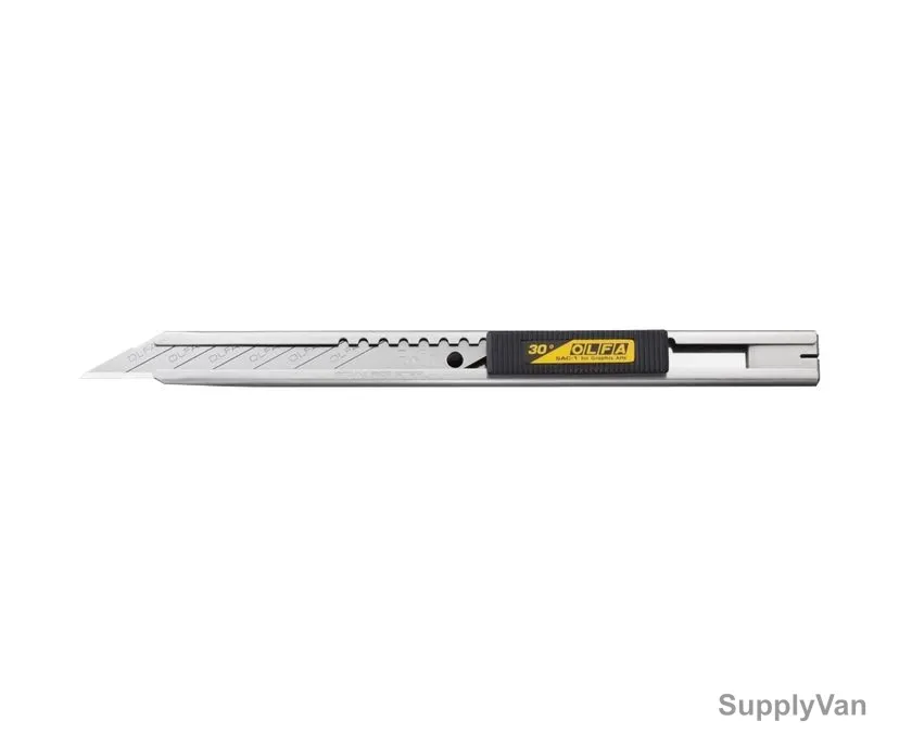 Olfa Graphic Knife, OL-SAC-1, Stainless Steel, Black/Yellow, Auto Lock