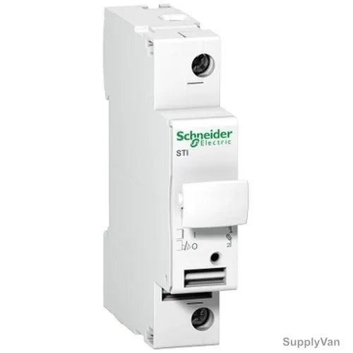 Schneider Electric Fuse Disconnector, A9N15636, Acti9, 1 Pole, 500VAC, 25A