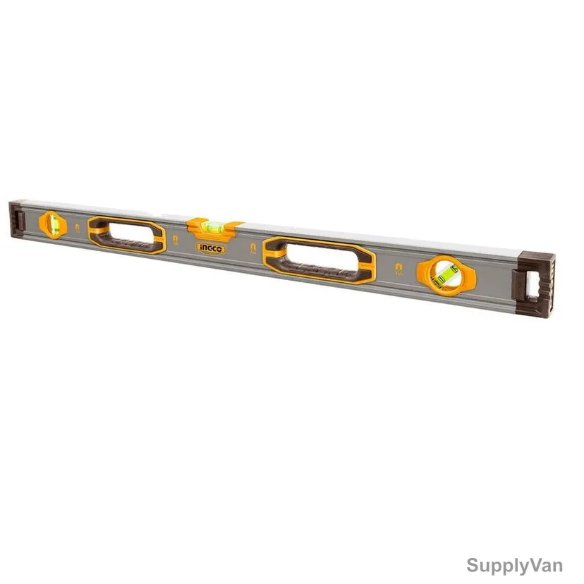 Ingco Spirit Level With Magnet, HSL38080M, Aluminum, 80CM Length — image 1
