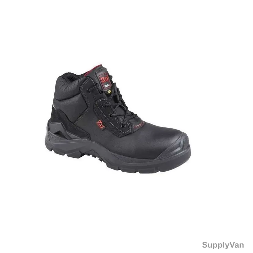 Mts Tech Total Flex S3 Safety Shoes, 70109, Black, Size40