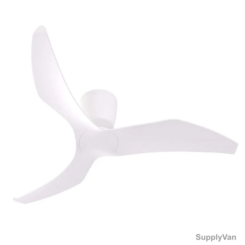 Aeratron Ceiling Fan With Remote, FR360WH, 3 Blade, 60 Inch, 110-240V, White — image 1