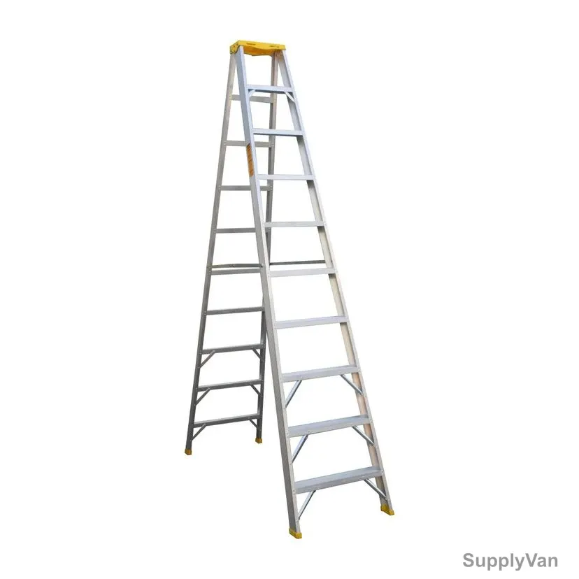 Penguin Double Sided Step Ladder, DSPT, 10 Steps, 2.9 Mtrs, 150 Kg Weight Capacity
