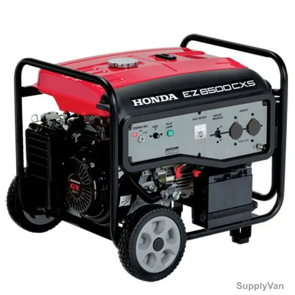 Honda Electric Start AVR Generator, EZ6500CXS, 5500VA, 220VAC