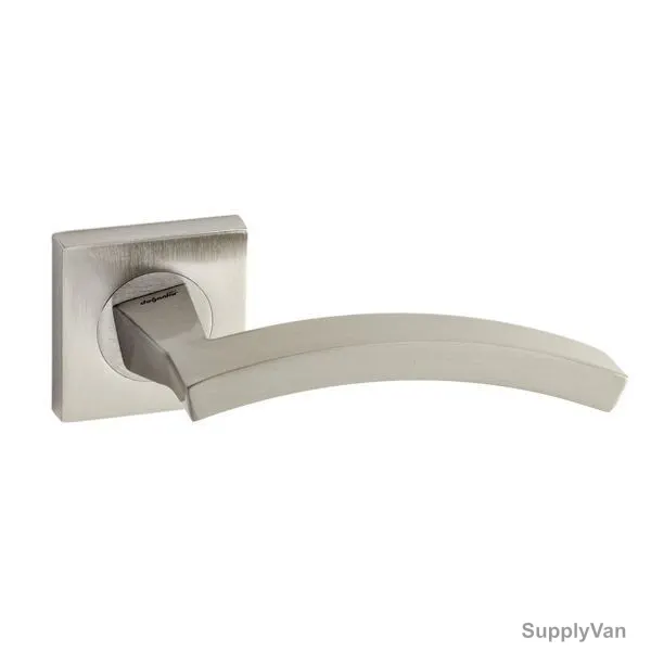 Doganlar Door Handle, Robot, Zinc, Satin Nickel
