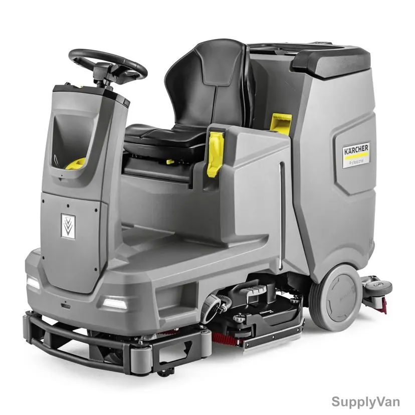 Karcher B 110 R Bp Pack 170Ah AGM+D75 Scrubber Dryer, 11614160, 2350W, 110 Ltrs Tank Capacity — image 1