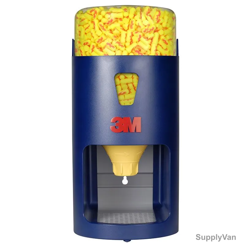 3M Pro Earplug Dispenser, 3M 391-0000, One Touch, Black
