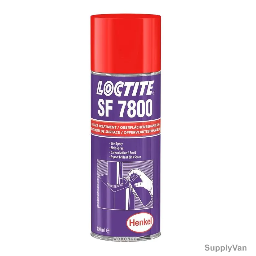 Loctite Zinc Spray, 7800, 400ML, Gray