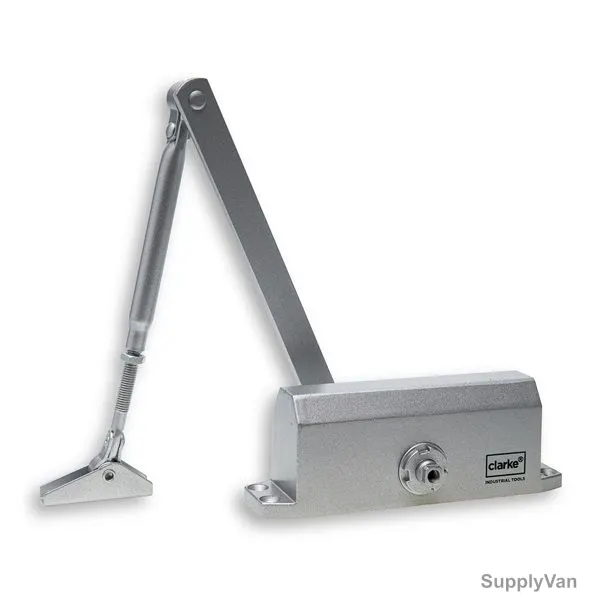 Clarke Door Closer, DCSC, 45 to 70 Kg Capacity, Silver