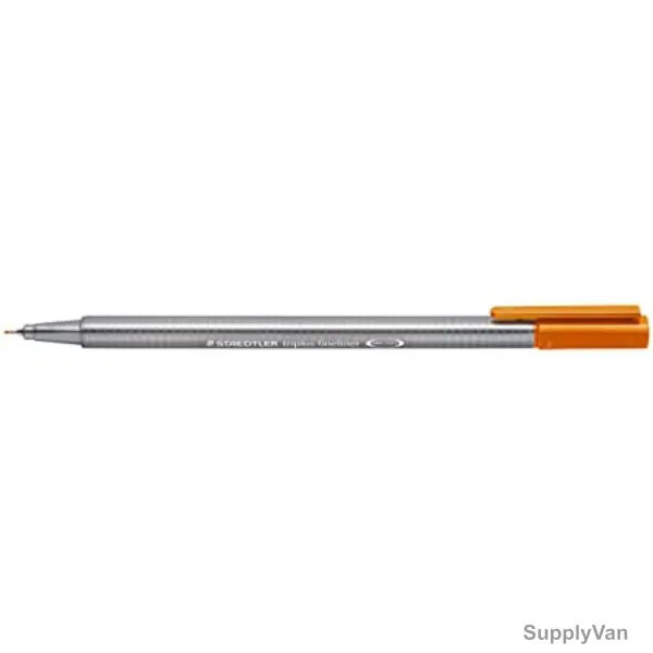Staedtler Fineliner Pen, ST-334-07, Triplus, 0.3MM Tip, Brown, 10 Pcs/Pack