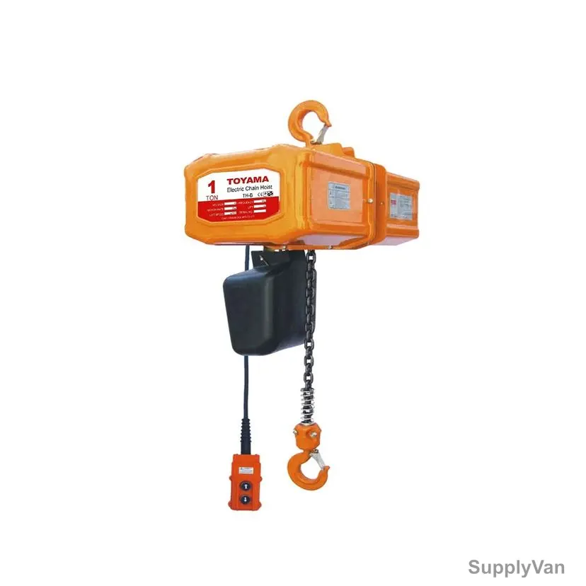 Toyama Electric Chain Hoist, TH-B10, 6 Mtrs Lifting Height, 1 Ton Weight Capacity