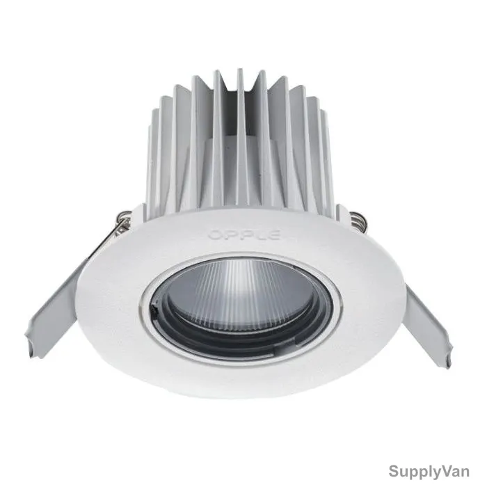 Opple LED Spotlight, 541003056310, 9W, 5700K, Cool Daylight