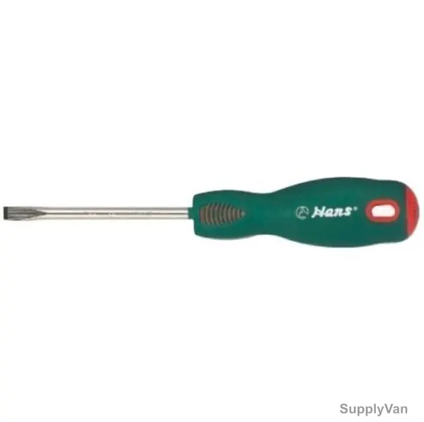 Hans Slotted Screwdriver, 0310M6-10, 6MM Blade Width x 365MM Length