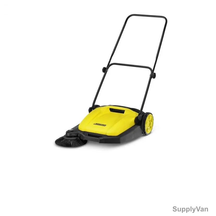 Karcher Push Sweeper, 1-766-200-0, Black and Yellow