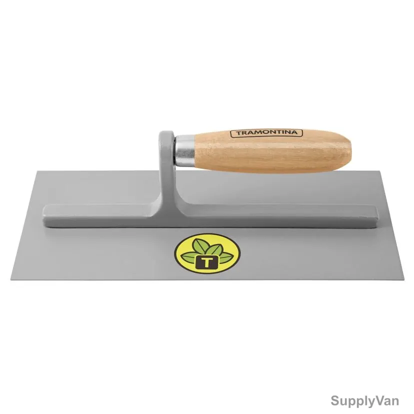 Tramontina Metal Square Trowel With Wood Handle, 77370115, 120MM Width x 272MM Length — image 1