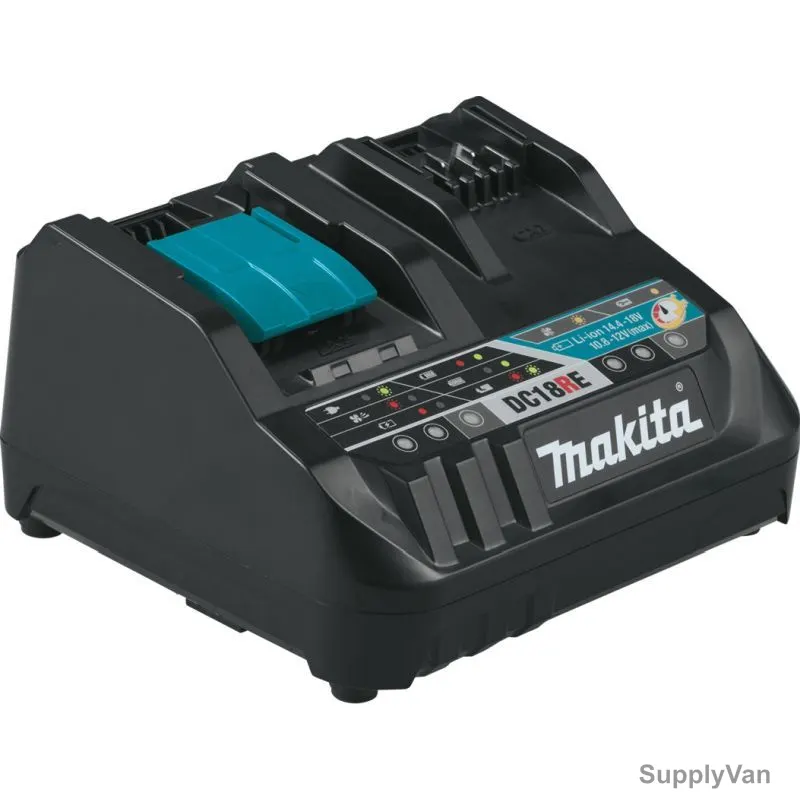 Makita Rapid Optimum Charger, DC18RE, 12 LXT/18V CXT — image 1