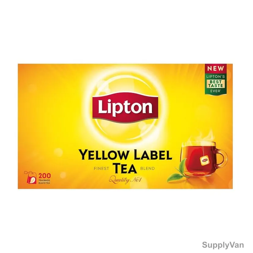 Lipton Yellow Label Tea, 32476914, Mint, 200 Pcs/Pack