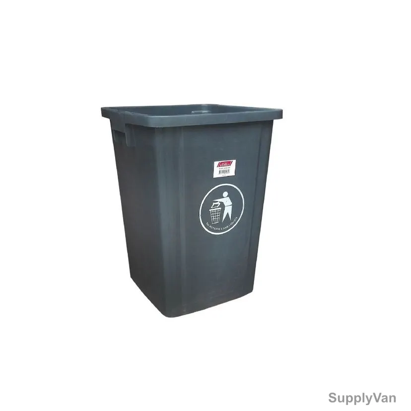 Brooks Open Top Bin, 60 Ltrs, Grey — image 1