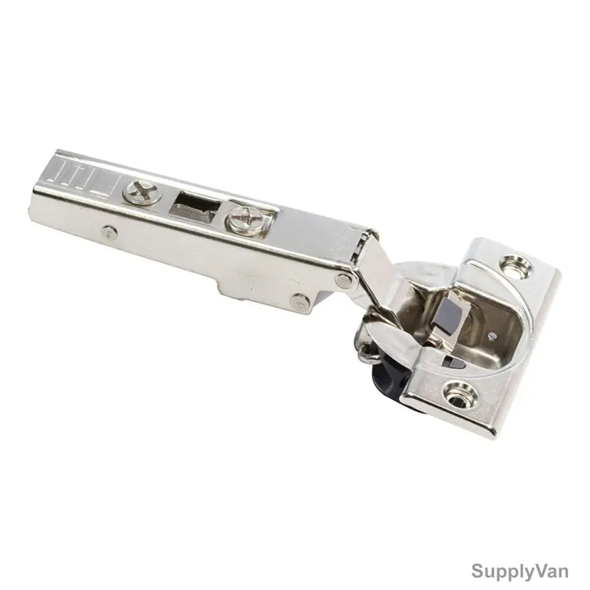 Blum Full Overlay Cabinet Door Hinges, BL71B3550, Stainless Steel, Nickel, 110 Degree Opening Angle