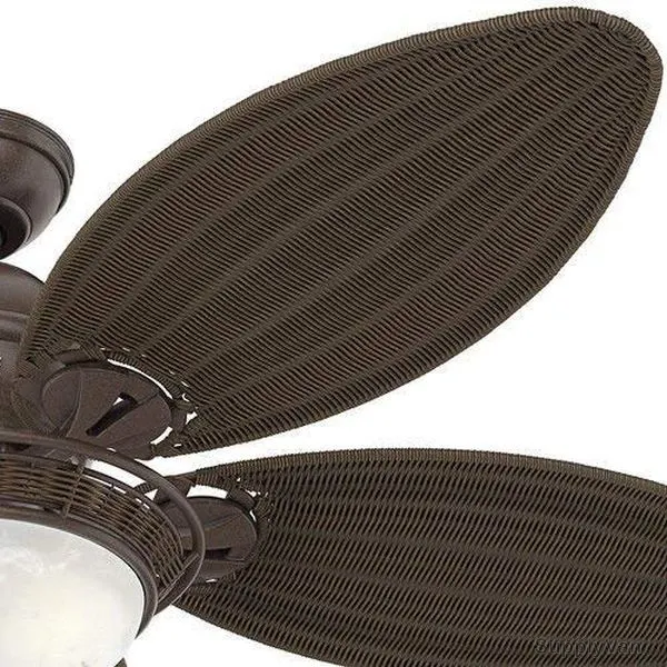 Hunter Ceiling Fan Blade, 22167, Dark Antique Wicker/Weathered Bronze, 137CM, PK5 — image 1