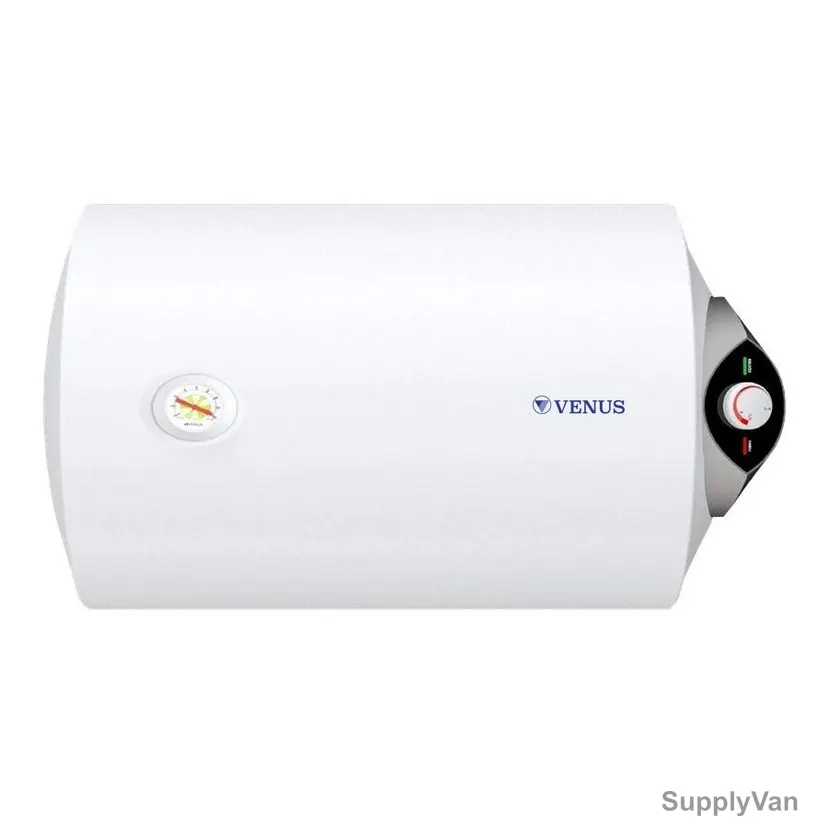 Venus Wall Mounted Electric Water Heater, 30VHX, Horizontal, 2000W, IPX4, 30 Ltrs Tank Capacity, White