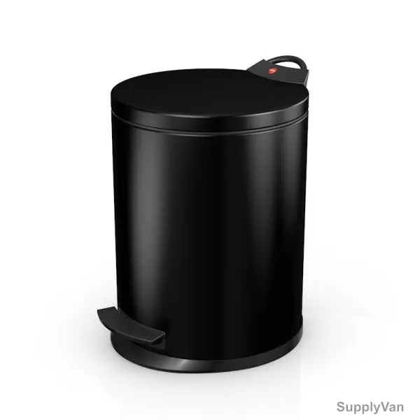 Hailo Pedal Waste Bin, Hlo-0513-829, T2 M, 11 Litres, Black