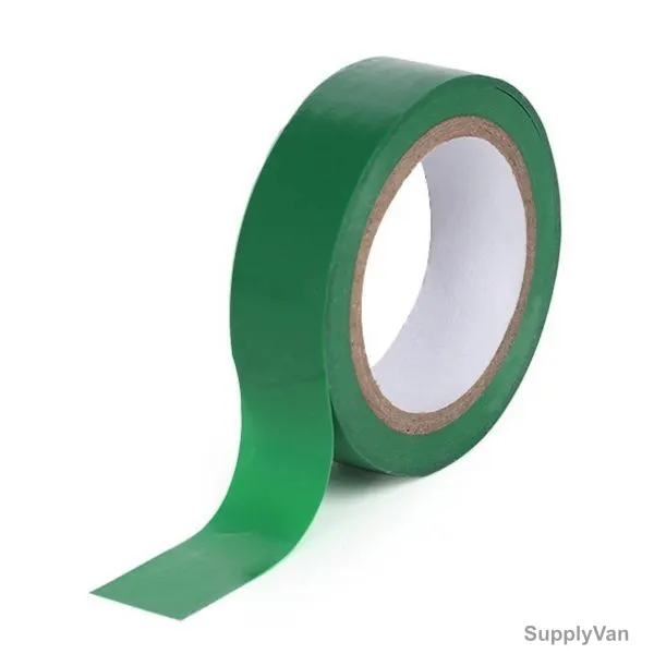 Vini Insulation Tape, PVC, 19MM Width x 10 Yards Length, Green