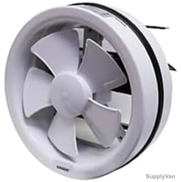 Cavil Round Shutter Exhaust Fan, C-RS8-UTH, 29W, 8 Inch Dia, White
