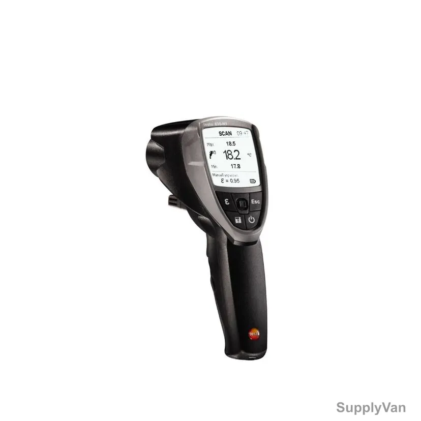 Testo Infrared Thermometer, 835-H1, 20, -50 to +600 Deg.C — image 1