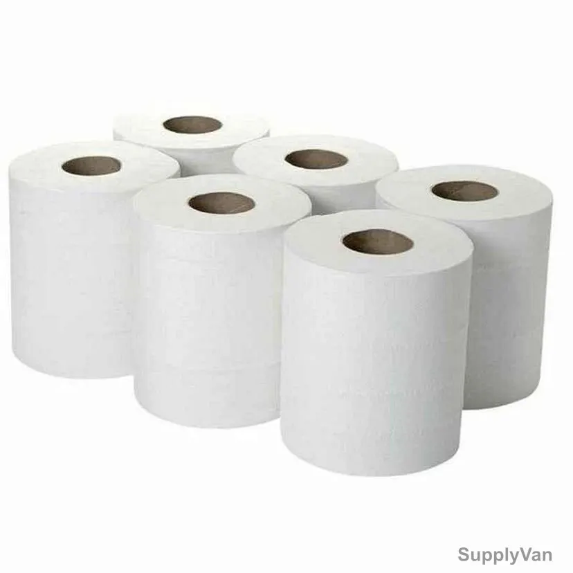 Fine Auto Cut Tissue Roll, 6 Pcs/Pack