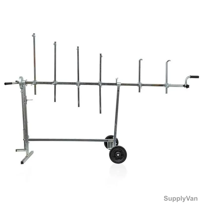 Rhinomotive Rotary Paint Panel Stand, R1102, 2250MM, Silver — image 1