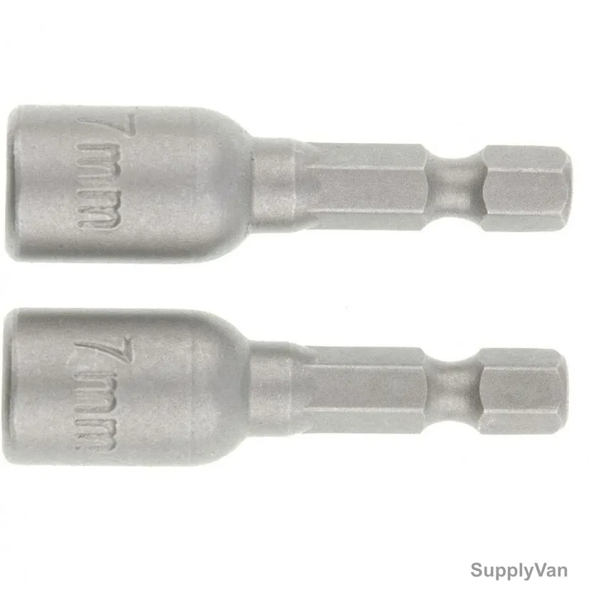 Mtx Hex Bit Socket, 115689, 7 x 45MM, 2 Pcs/Pack