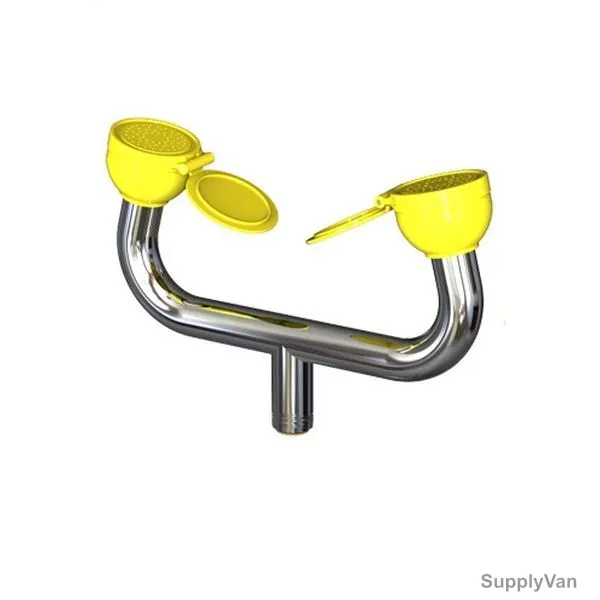 Matsuda Water Pipe With Spray Head, F350, Stainless Steel/ABS, Silver/Yellow