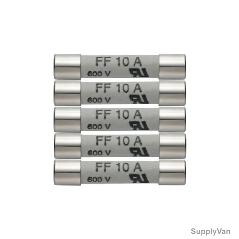 Testo Fuse, 0590-0005, 600V, 10A, 5 Pcs/Pack