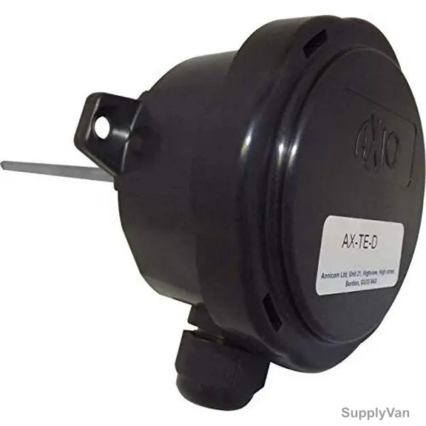 Axio Duct Temperature Sensor, AX-TE-DTX-W, IP65, 4 to 20mA