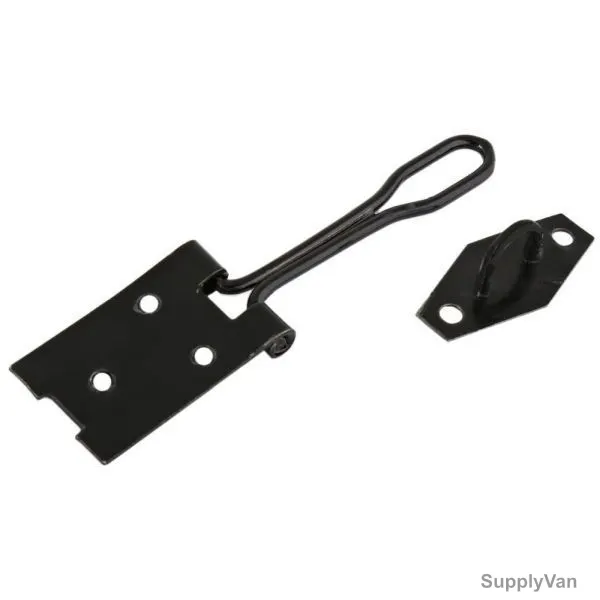 Robustline Hasp And Staple, 4x3CM, Alloy