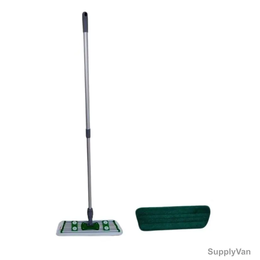 Akc Dust Control Mop, DC47G, Aluminium, 40CM, Green