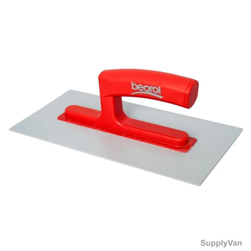 Beorol Plastering Trowel, GPVC, 3MM Thk, 130MM Width x 280MM Length