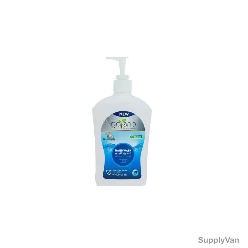 Galeno Anti-Bacterial Liquid Hand Wash, GAL0289, Original, 500ML