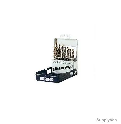 Krino Twist Drill Bit Set, 01155402, HSS-Co, 25PCS