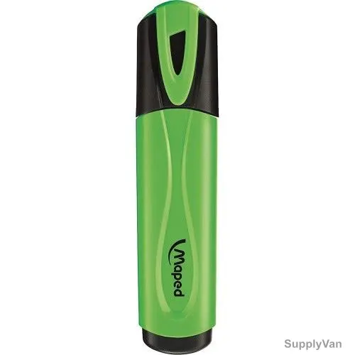 Maped Highlighter, MD-742533, Green, 12 Pcs/Pack