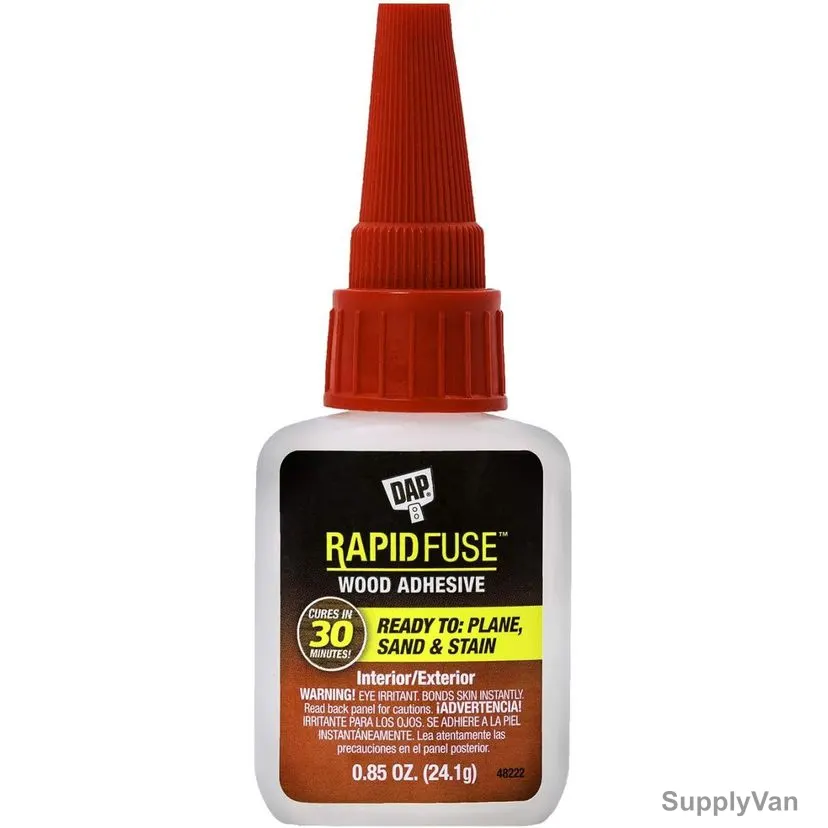 Dap Rapid Fuse Wood Adhesive, 00156, 24.1GM, Clear — image 1