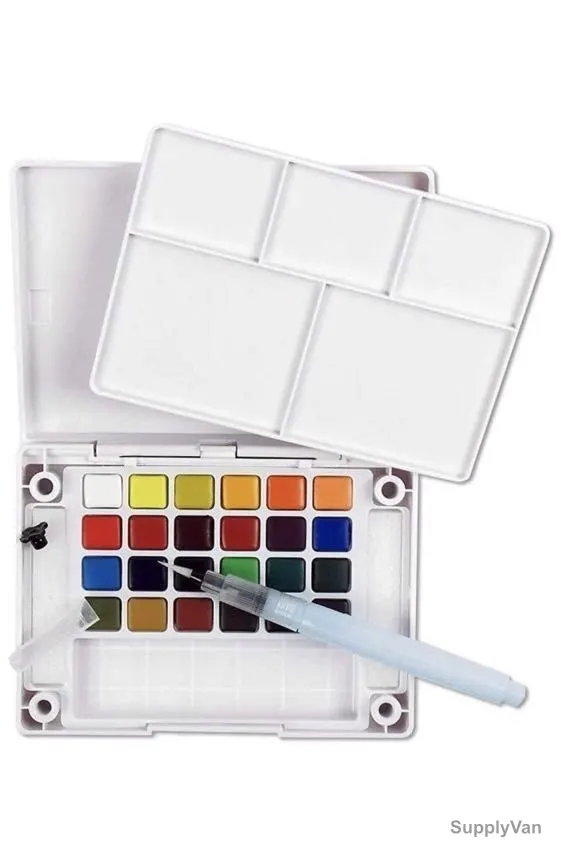Sakura Watercolour Sketch Box, SKXNCW-24N, 24 Colour