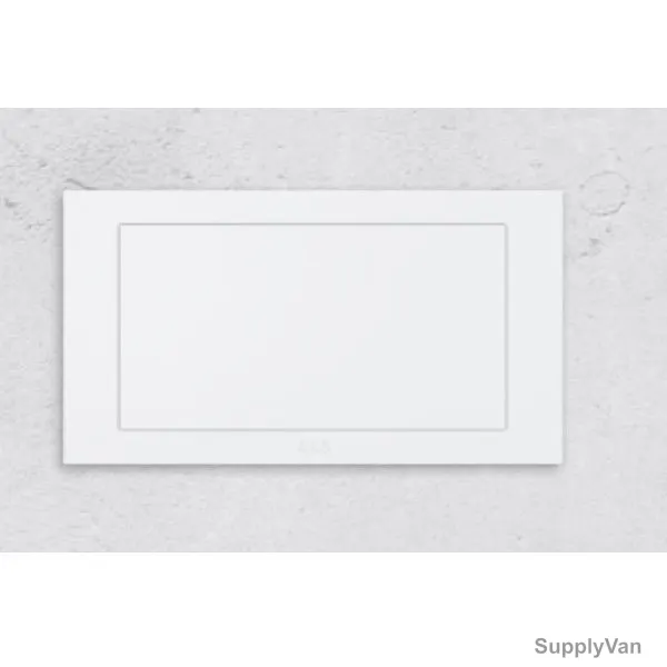ABB Wall Plate, BH505, Kalo, 2 Gang, White