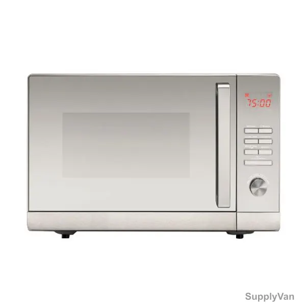 Black and Decker Microwave Oven W/ Grill, MZ30PGSS-B5, 900W, 30L, Silver — image 1