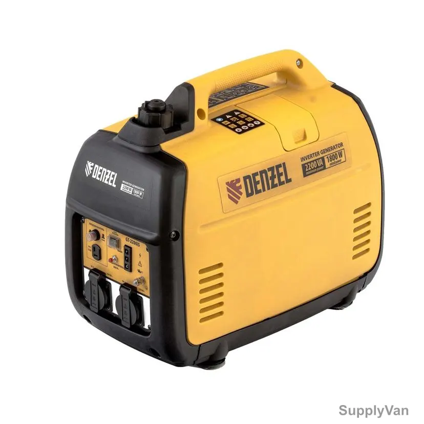 Denzel Manual Start Inverter Generator, GT-2200iS, 2200W, 4-Stroke, 113CC, 3.2 HP, 4 Ltrs Fuel Tank Capacity — image 1